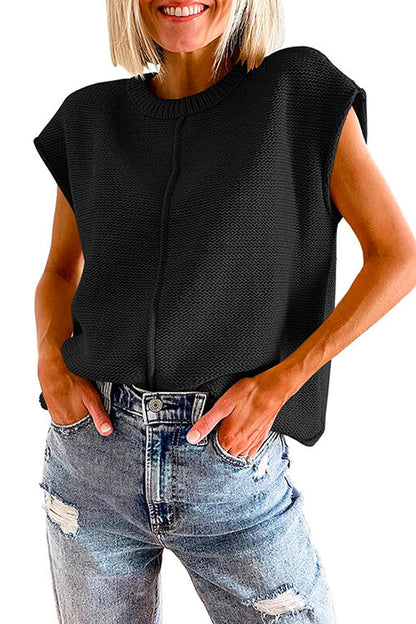 Dam T Shirt Kortärmad Rund Hals Bomull och Polyester-6