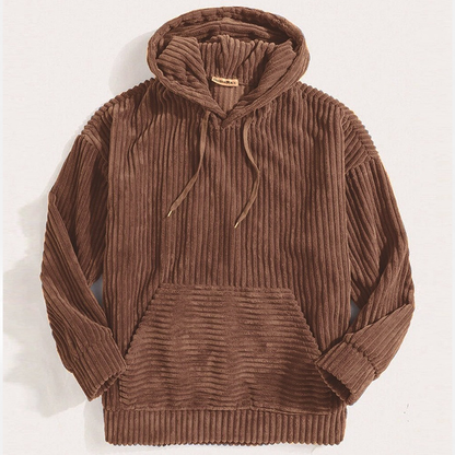 Kvinnors Hoodie i Mjuk Velour med Justerbar Huva – Avslappnad Passform för Komfort och Stil 4
