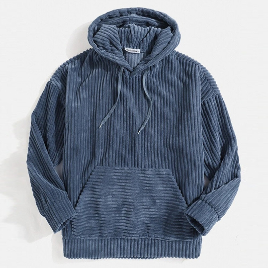 Kvinnors Hoodie i Mjuk Velour med Justerbar Huva – Avslappnad Passform för Komfort och Stil 1