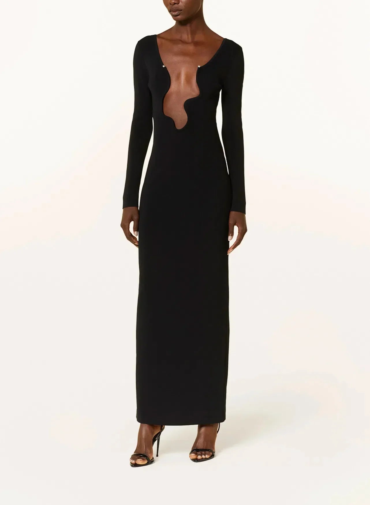 Elegant Klänning i Lyxigt Tyg för Kvinnor – Tidlös Design för Alla Tillfällen, Normal Passform, Maskintvättbar 4