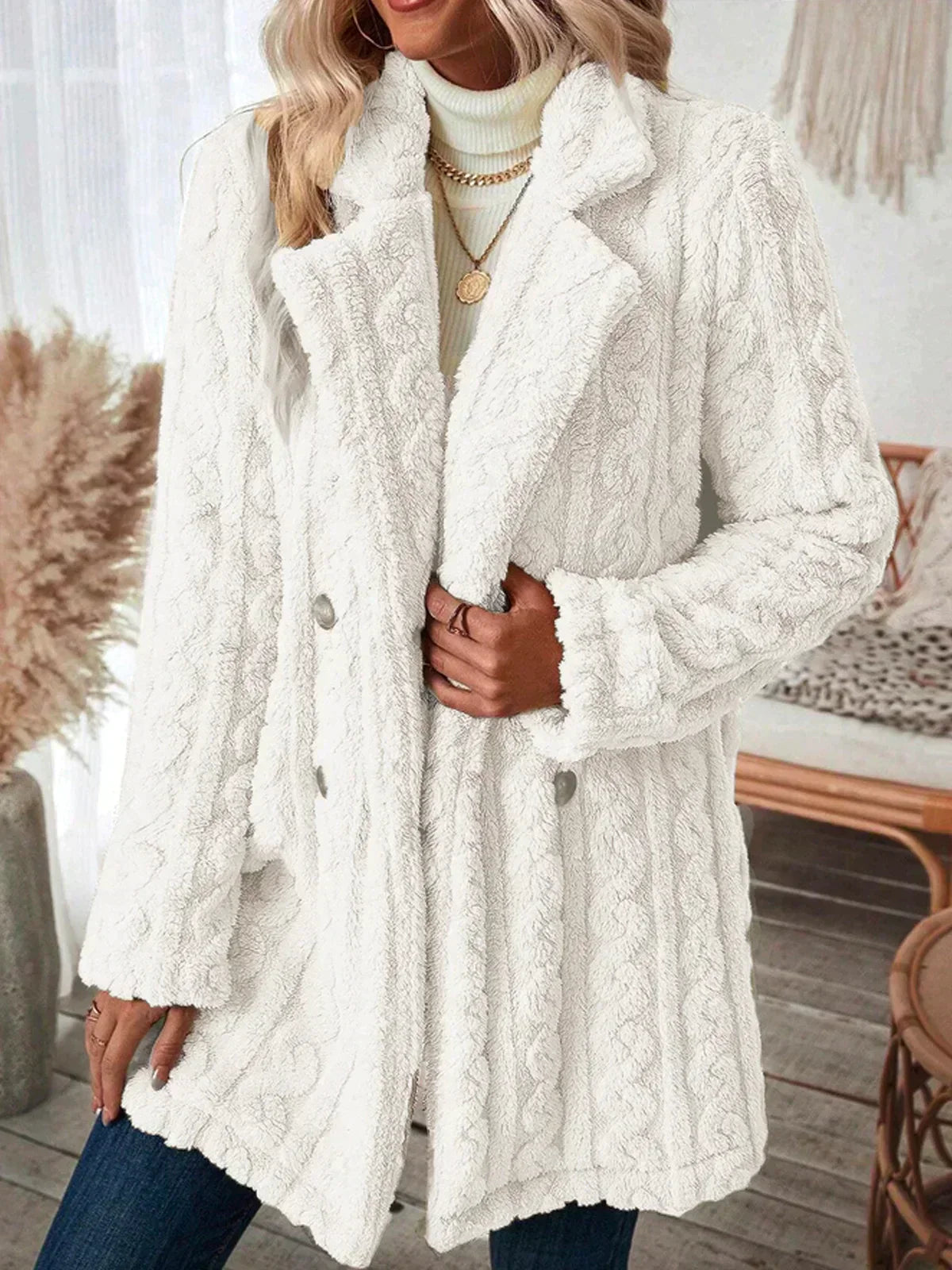 Variant image for Damjacka Trendig Elegant Högkvalitativ Polyester Jacka för Dam-6