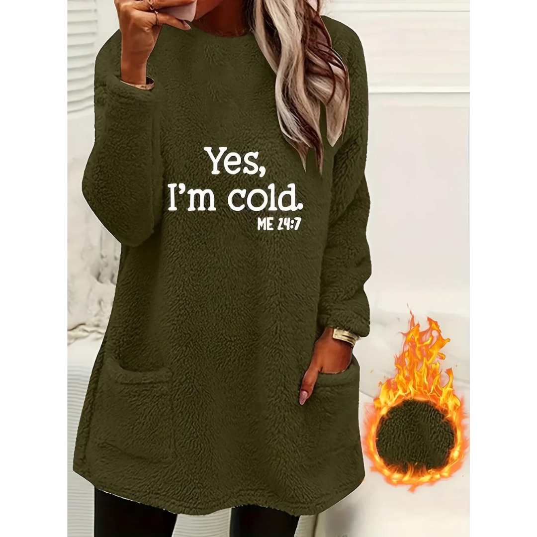 Variant image for Dam Långärmad Tröja Mjuk Stickad för Avslappnad Stil-16