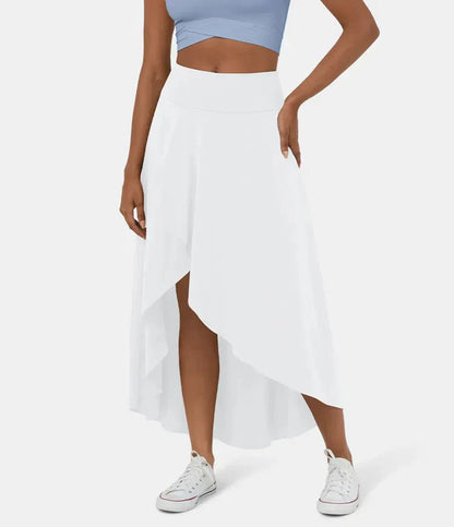 Variant image for Dam Midi Kjol med Inbyggda Shorts i 4-vägs Stretchmaterial-31