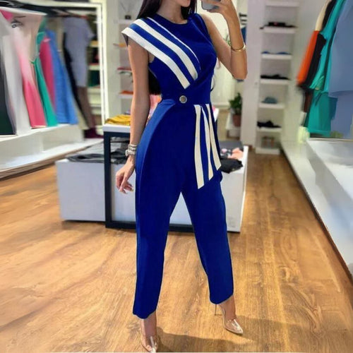 Dam Klänning Elegant Vår 100% Bomull-1