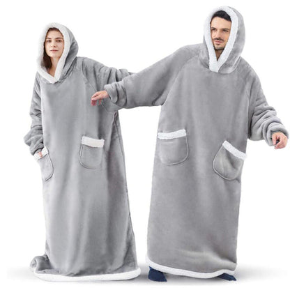 Variant image for Unisex Oversized Cozy Cover-Up Soft Fabric-3