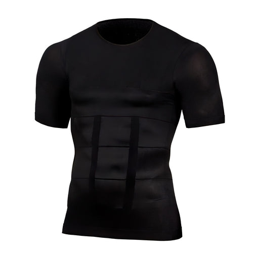 Sömlös Träningströja Herr i Andningsaktivt Material – Flexibel Fitness T-shirt för Optimal Rörelsefrihet 1