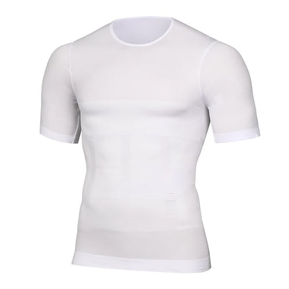 Sömlös Träningströja Herr i Andningsaktivt Material – Flexibel Fitness T-shirt för Optimal Rörelsefrihet 5