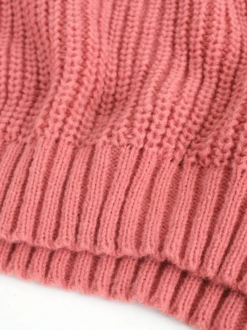 Dam Tröja Hög Krage Mjuk Andningsbar Tyg-6