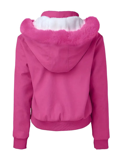 Dam Huvjacka Fleecefodrad Trendig Fleece-4