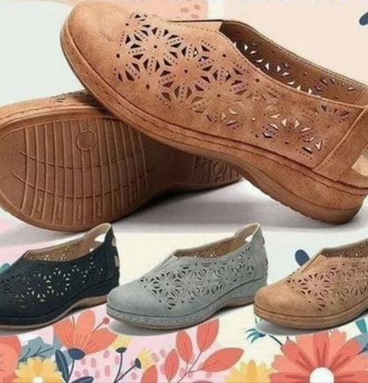Dam Sneakers Snörskor Syntetiskt Läder Flexibel Sula-5