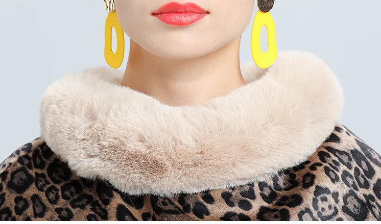 Dam Poncho Topp Andningsbart Material Elegant Design-4