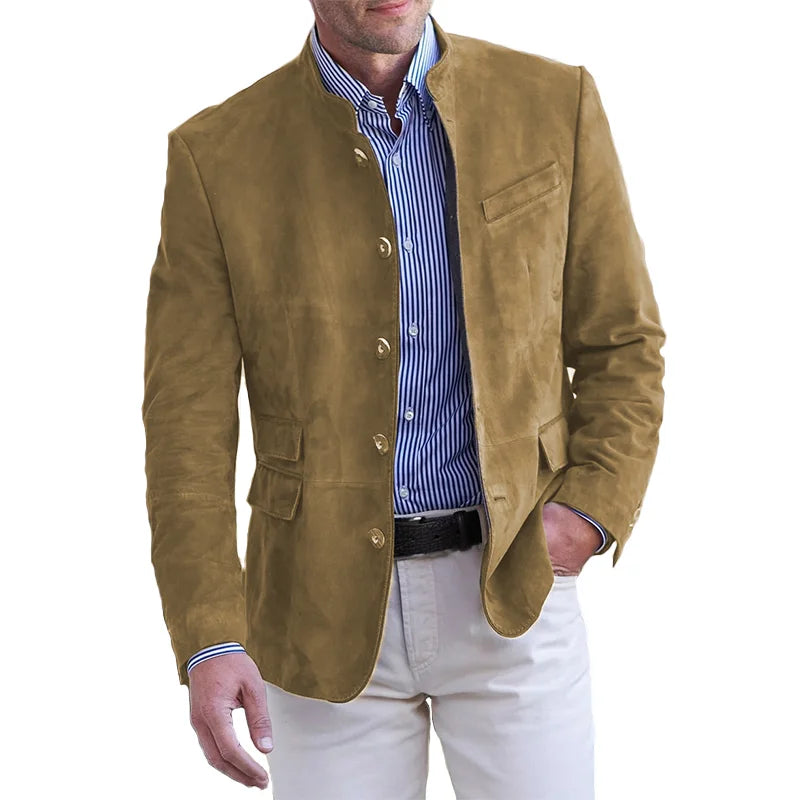 Variant image for Herr Cardigan Jacka med Knutar i Hållbart Material-33