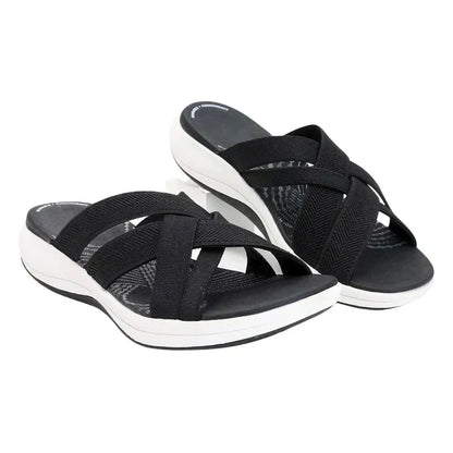 Dam Sandaler Ergonomiska Syntetiska Skor för Komfort och Stil 9