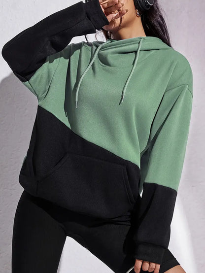 Variant image for Lång Hoodie Dam Minimalistisk Design 100% Bomull-9