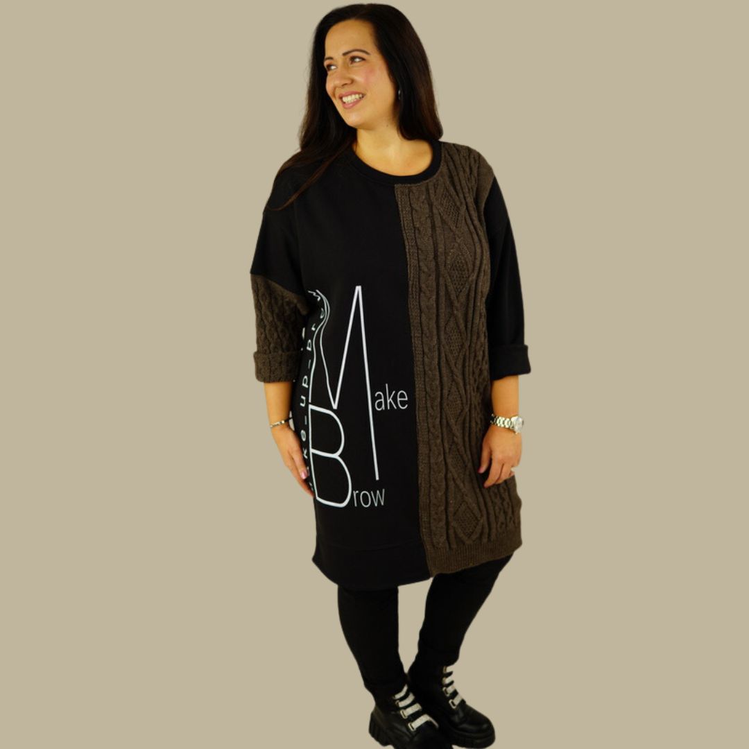 Dam Lång Skjorta Elegant 100% Bomull-2