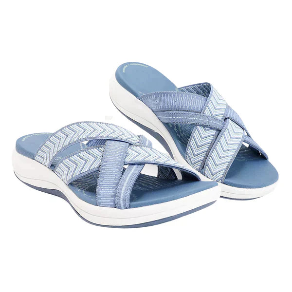 Dam Sandaler Ergonomisk Design Syntetiska Material-6