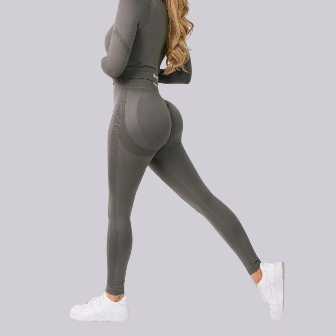 Variant image for Dam Leggings Push Up Hög Midja Elastisk Polyester-4