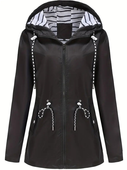 Dam Regnrock Vattentät Lätt Design Andningsbart Material-1