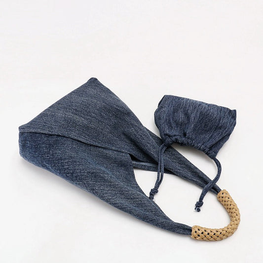 Dam Axelväska Praktisk Design Jeans och Syntetiskt Läder med Inomhusficka 1