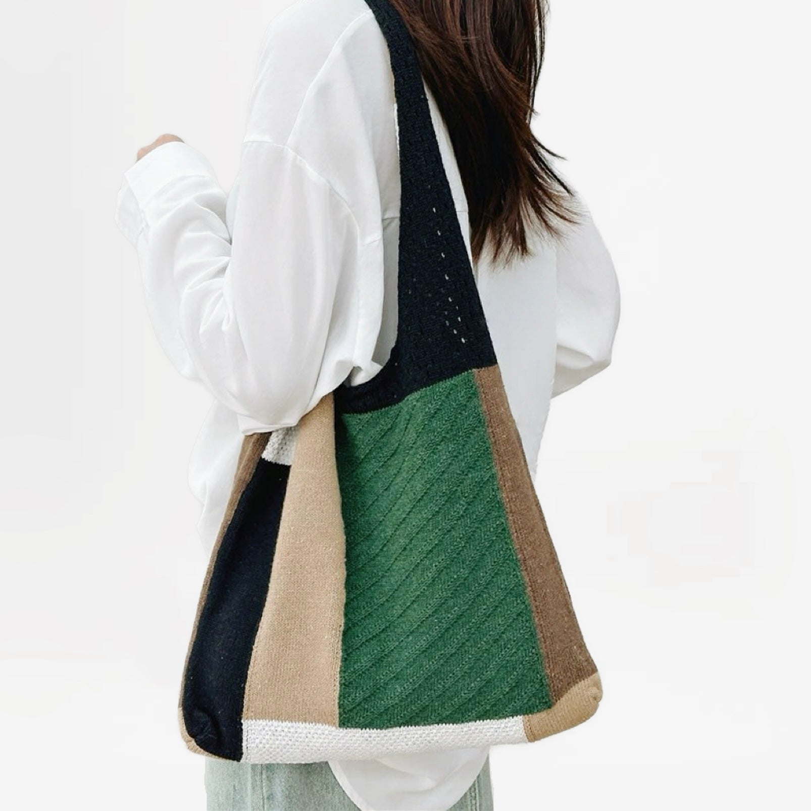 Kvinnors Shoppingväska Polyester Naturlig Inspiration Rymlig-3