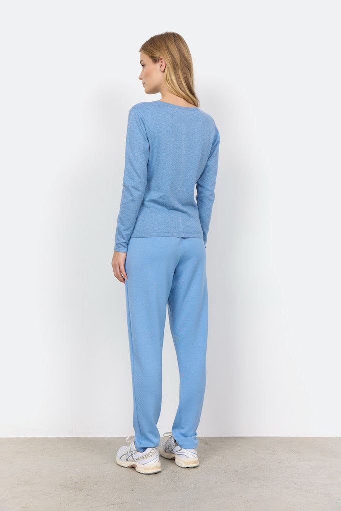 Dam Cardigan Normal Passform Viskosnylonblandning Cirkulär Halsringning Knappstängning-4