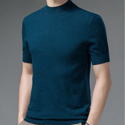 Herrskjorta Kortärmad Modern 100% Bomull-4