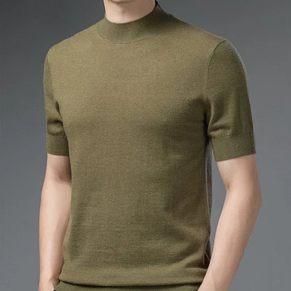 Herrskjorta Kortärmad Modern 100% Bomull-5