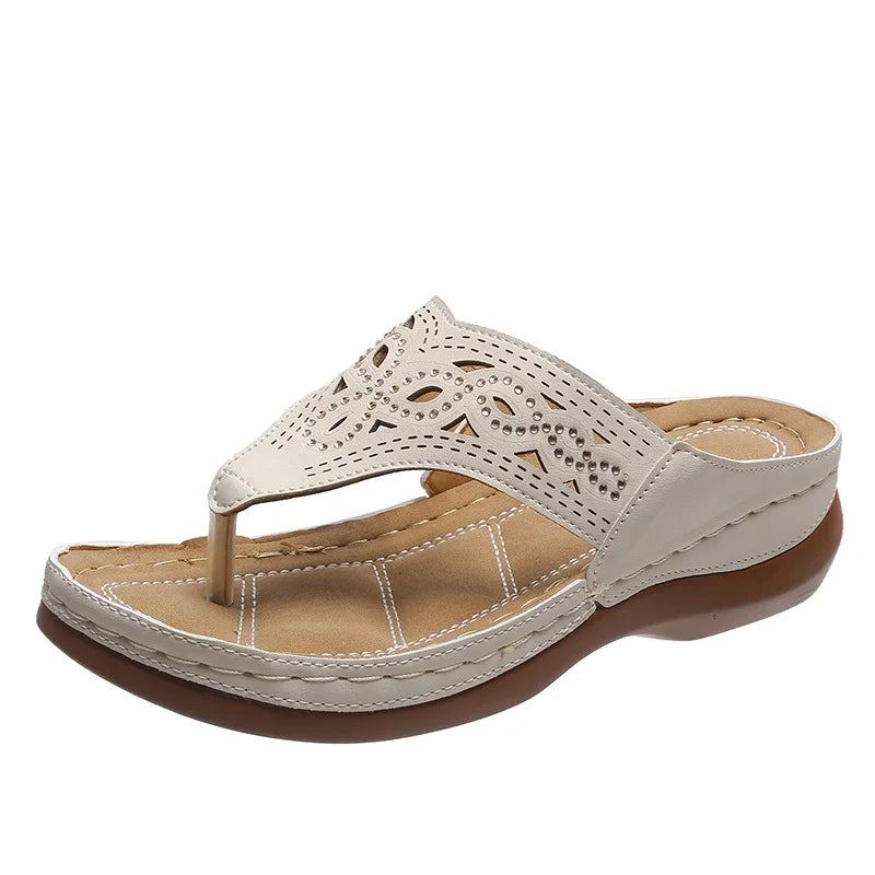 Dam Sandaler Kildesign Lätta Syntetiska Material 4 cm Klack-3