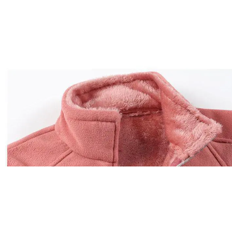 Vårjacka Dam Lätt Fleece med Dragkedja-2