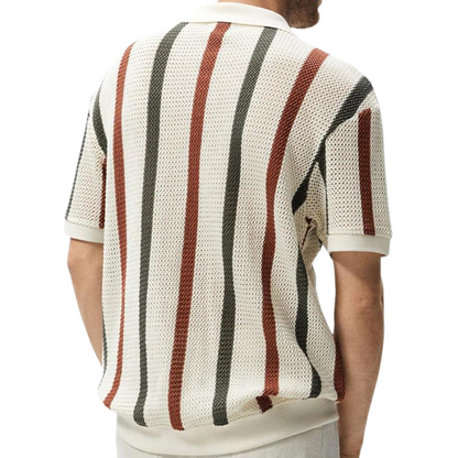 Herr Polo T-shirt Golf Klassisk Polyester-3