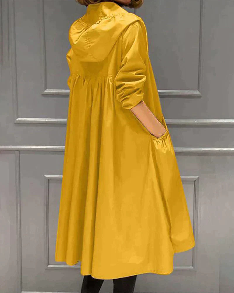 Variant image for Damjacka Casual Dragkedja Andningsbart Tyg med Funktionella Väskor-19