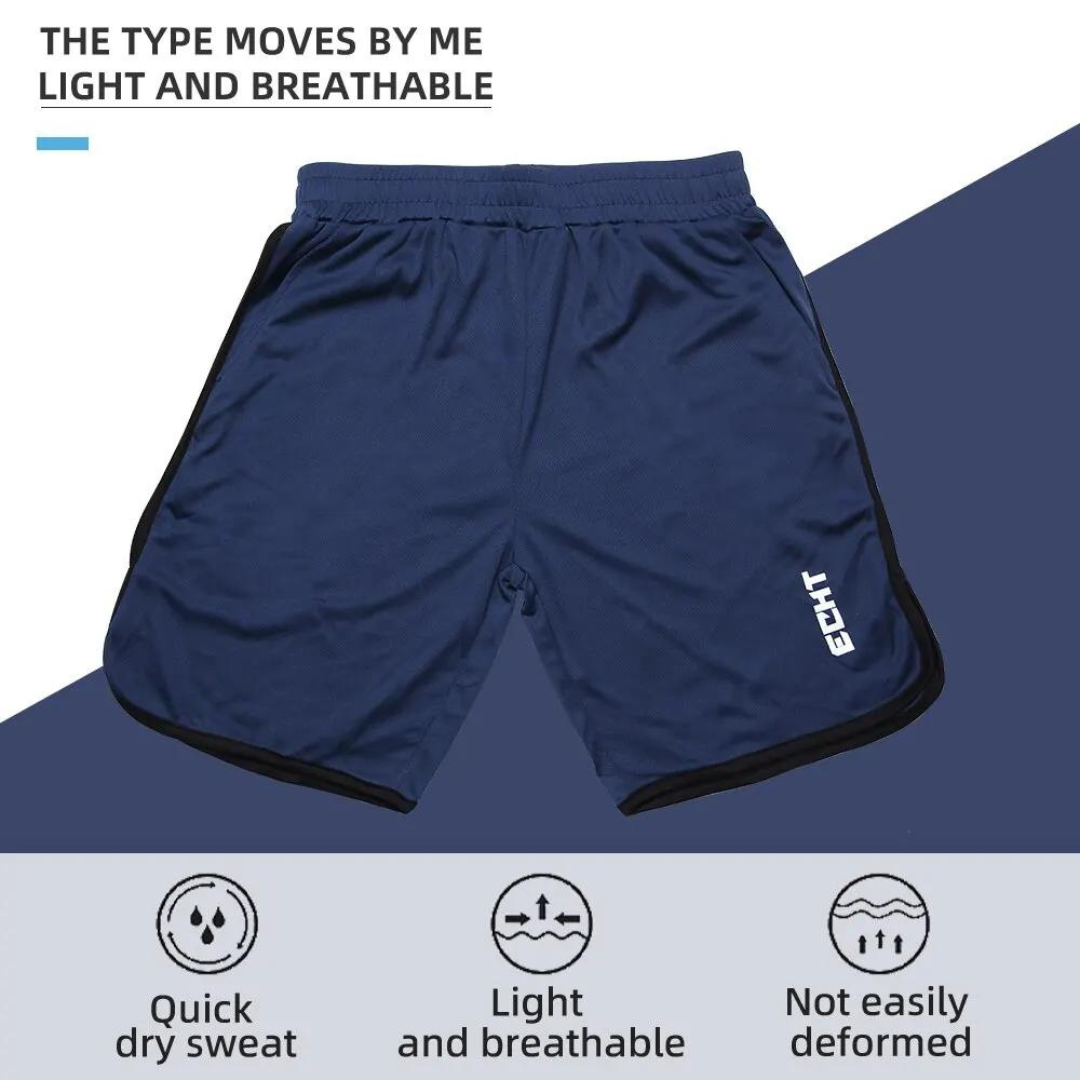 Herr Utomhusshorts Sportig Andningsbar Design-3