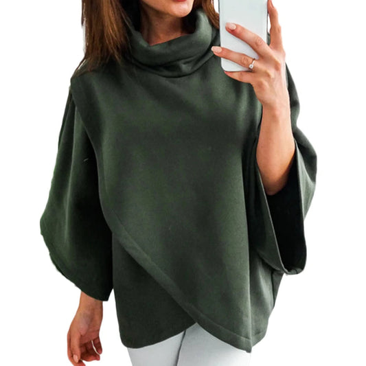 Kvinnors Tröja Elegant Högkvalitativt Material-1