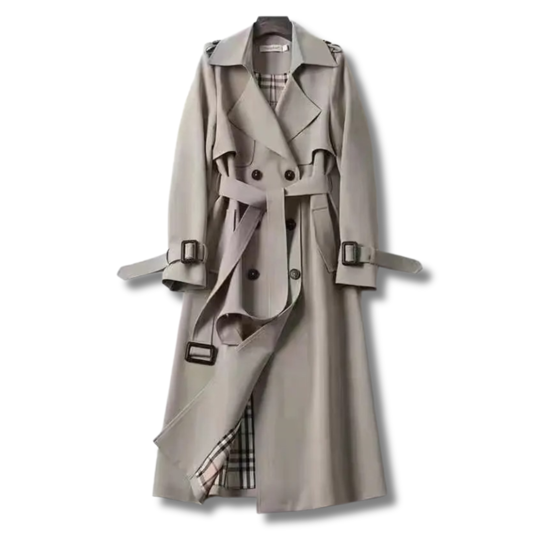 Variant image for Kvinnors Trenchrock Klassisk Polyester Elegant-16