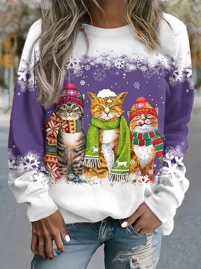 Variant image for Dam Vintertopp Snöklotryck Mjuk Polyester-19
