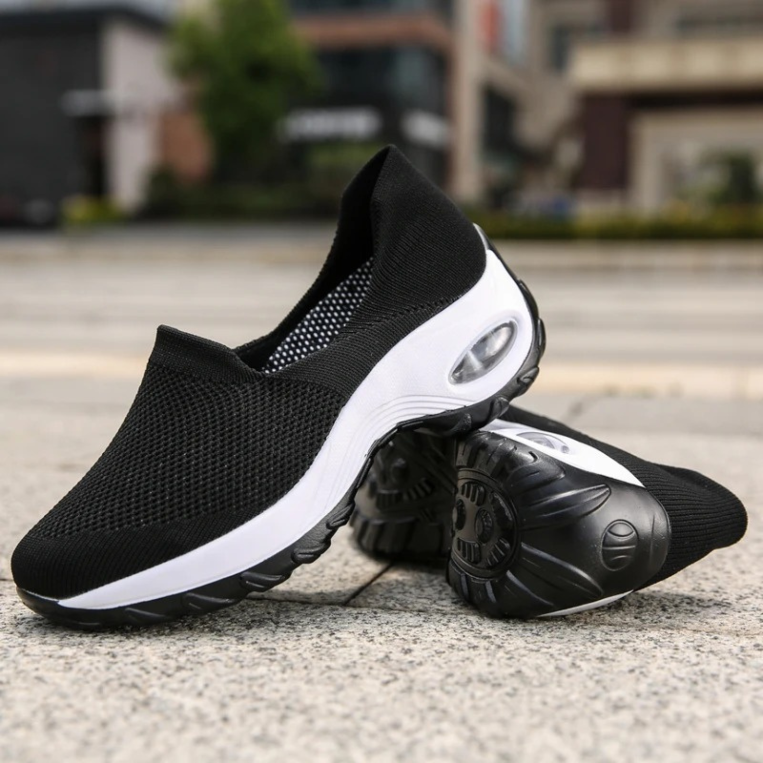 Kvinnors Loafers Andningsbara Sledge Sula-2