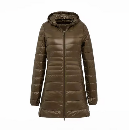 Dam Kappa Vadderad Överdimensionerad Polyester-3