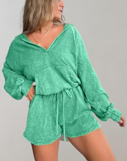 Variant image for Dam Jumpsuit Vintage Bomull Avslappnad Passform-1