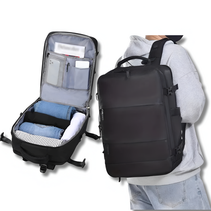 Unisex Ryggsäck Stor Kapacitet med USB-Laddning och Ergonomiska Axelremmar 3
