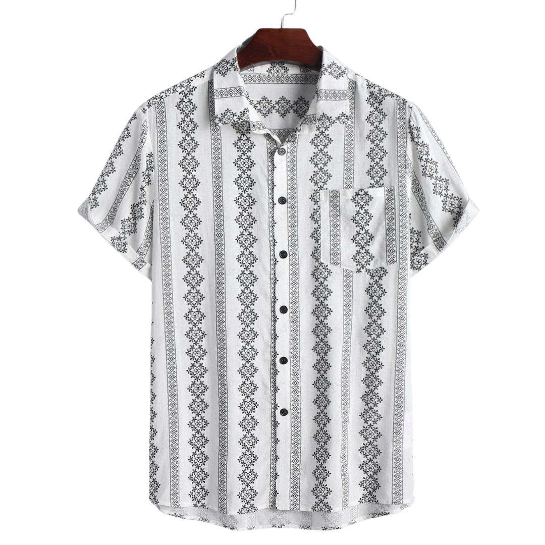 Variant image for Herrskjorta Modern Bomull med Framficka Stylish Comfort-1