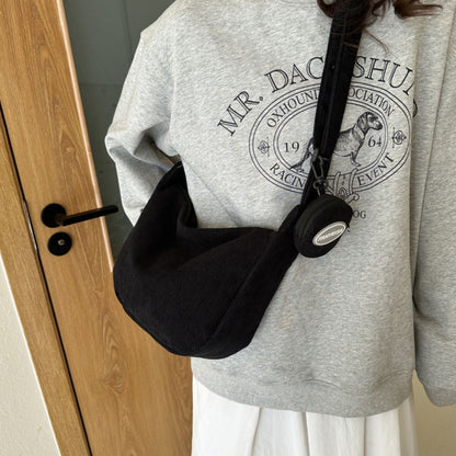 Dam Axelväska Modern Design Kordtyg Justerbar Axelrem-6