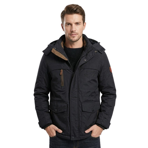 Damjacka Termisk Sportig Design Polyester