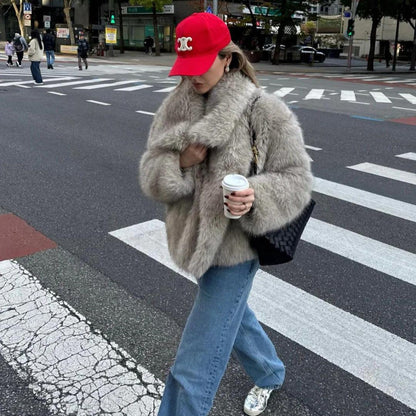 Kvinnors Kappa Tidlös Stil Högkvalitativt Tyg-4