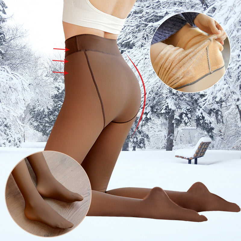 Variant image for Dam Mjukisbyxor Hög Midja Fleece Stretch Material-3