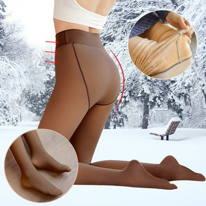 Variant image for Dam Mjukisbyxor Hög Midja Fleece Stretch Material-3