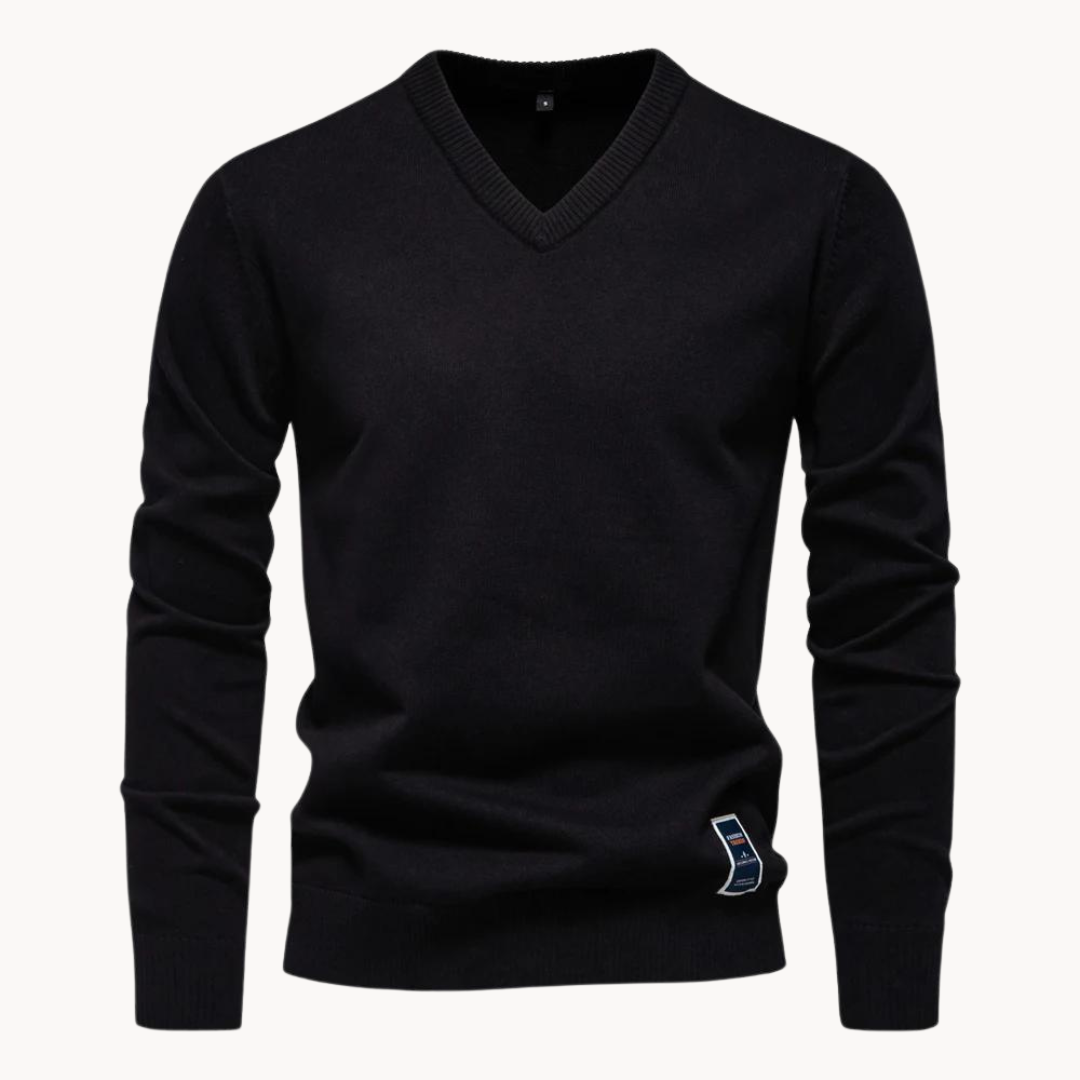 Variant image for Herrpullover Lätt Bomullsmix Mångsidig-11