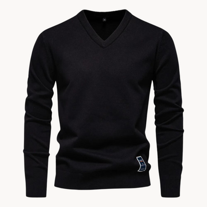 Variant image for Herrpullover Lätt Bomullsmix Mångsidig-11