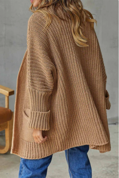 Dam Vinterkardigan Modern Akryl-4