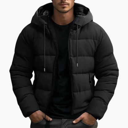 Herr Vinterjacka Isolerad Modern Polyester Design 4