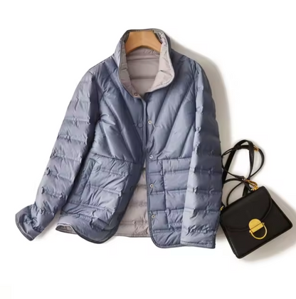 Variant image for Kort Dunjacka Dam Vändbar Fylld med 90% Vit Anddun-9